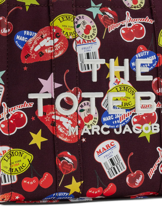 Burgundy bag, front view