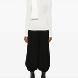 TOTEME - Women Ribbed Bow Blouse Tops