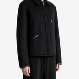 Black jacket, full body view