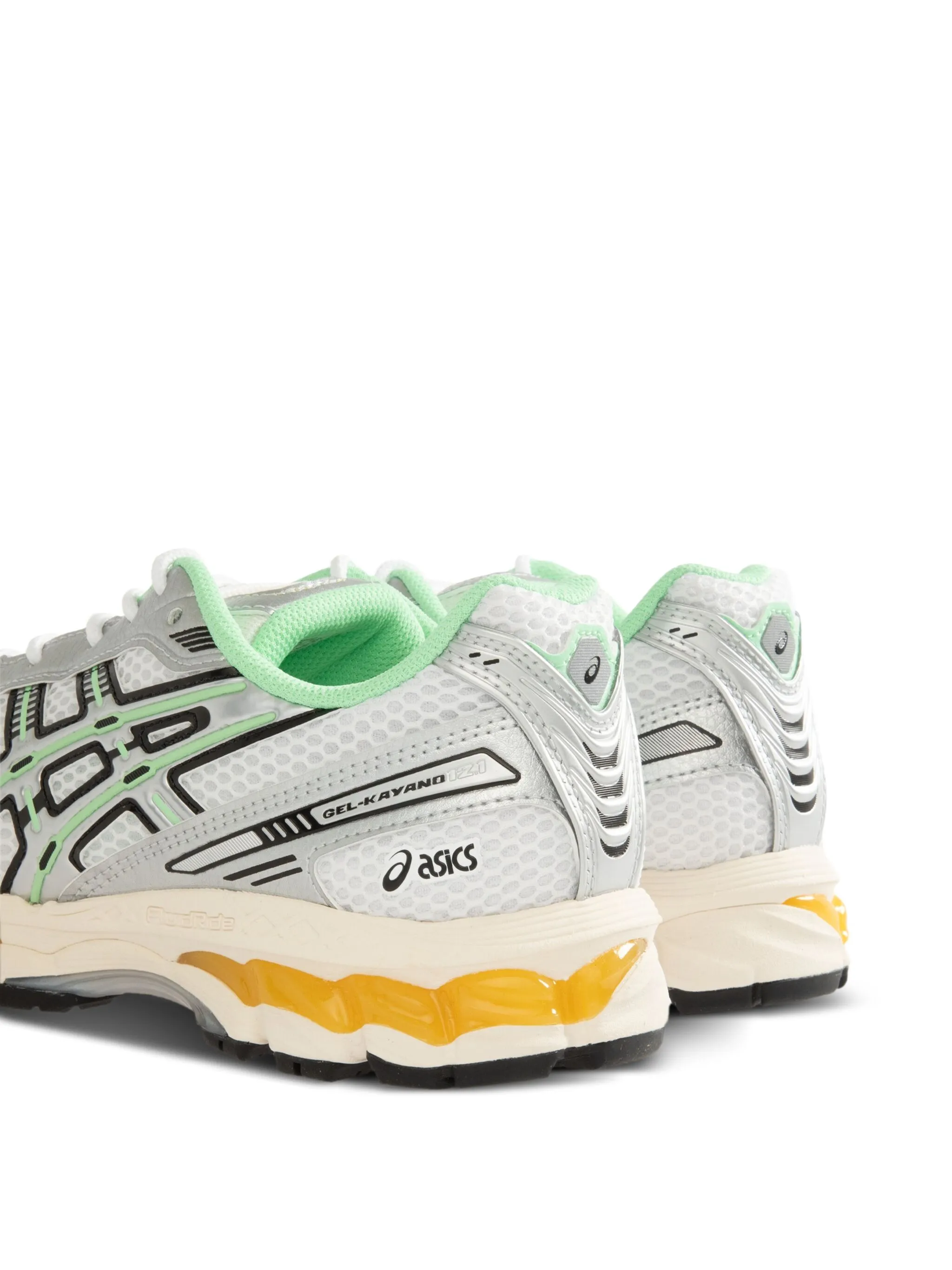 White sneakers, back view