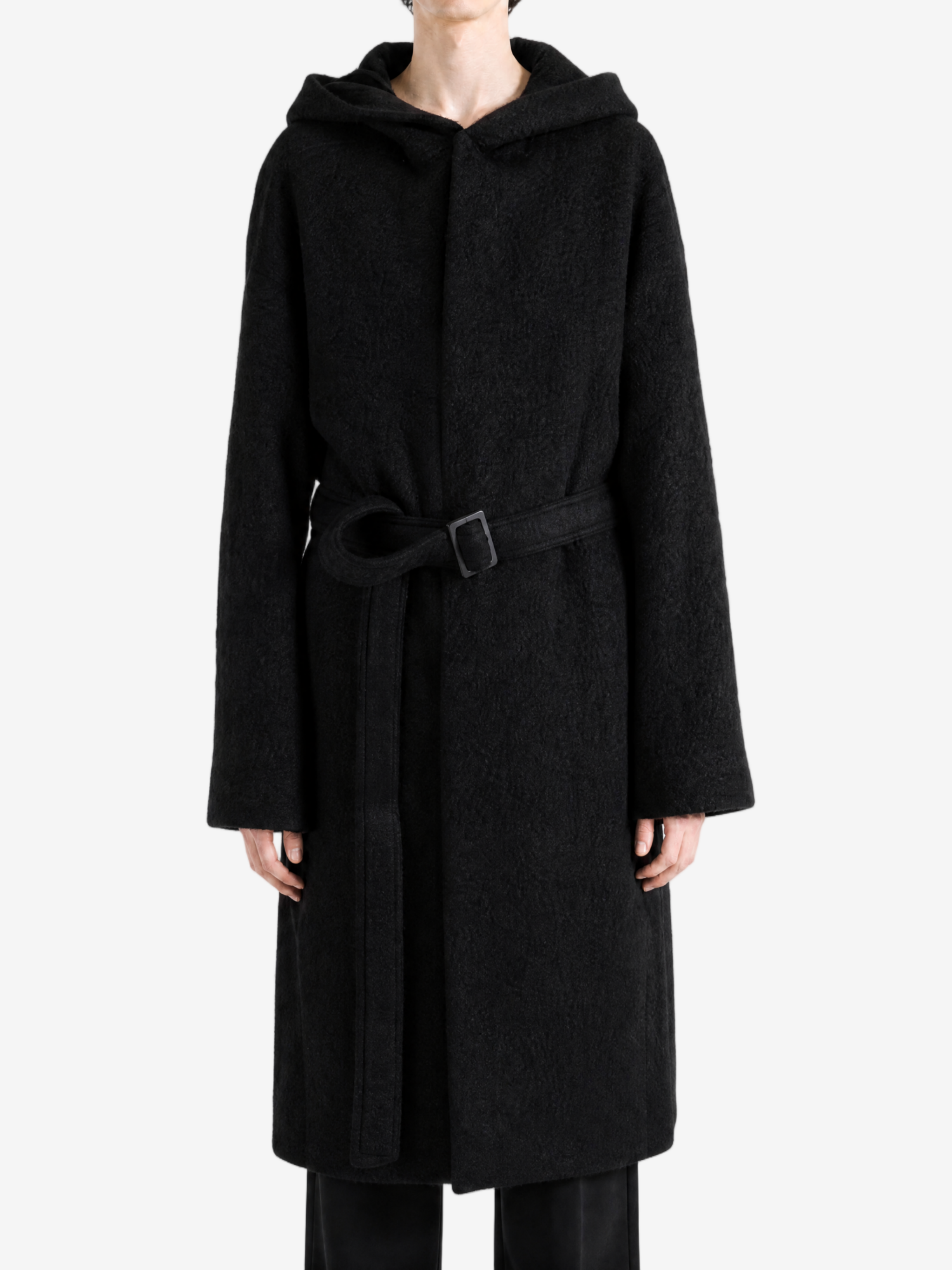 Black jacket, full body view