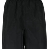Black shorts, front view