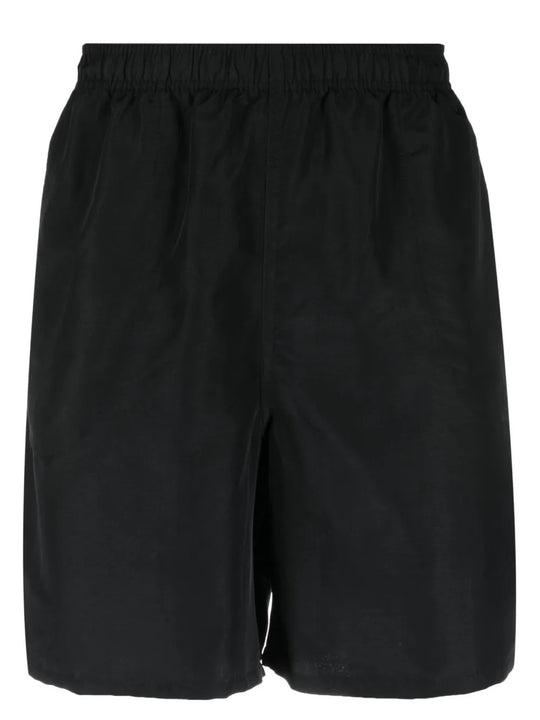 Black shorts, front view