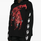THUG CLUB - Men Tc Bone Cross Hoodie