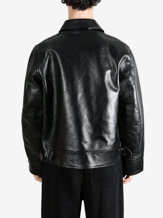 Black jacket, full body view