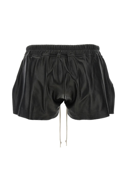 Black shorts, front view