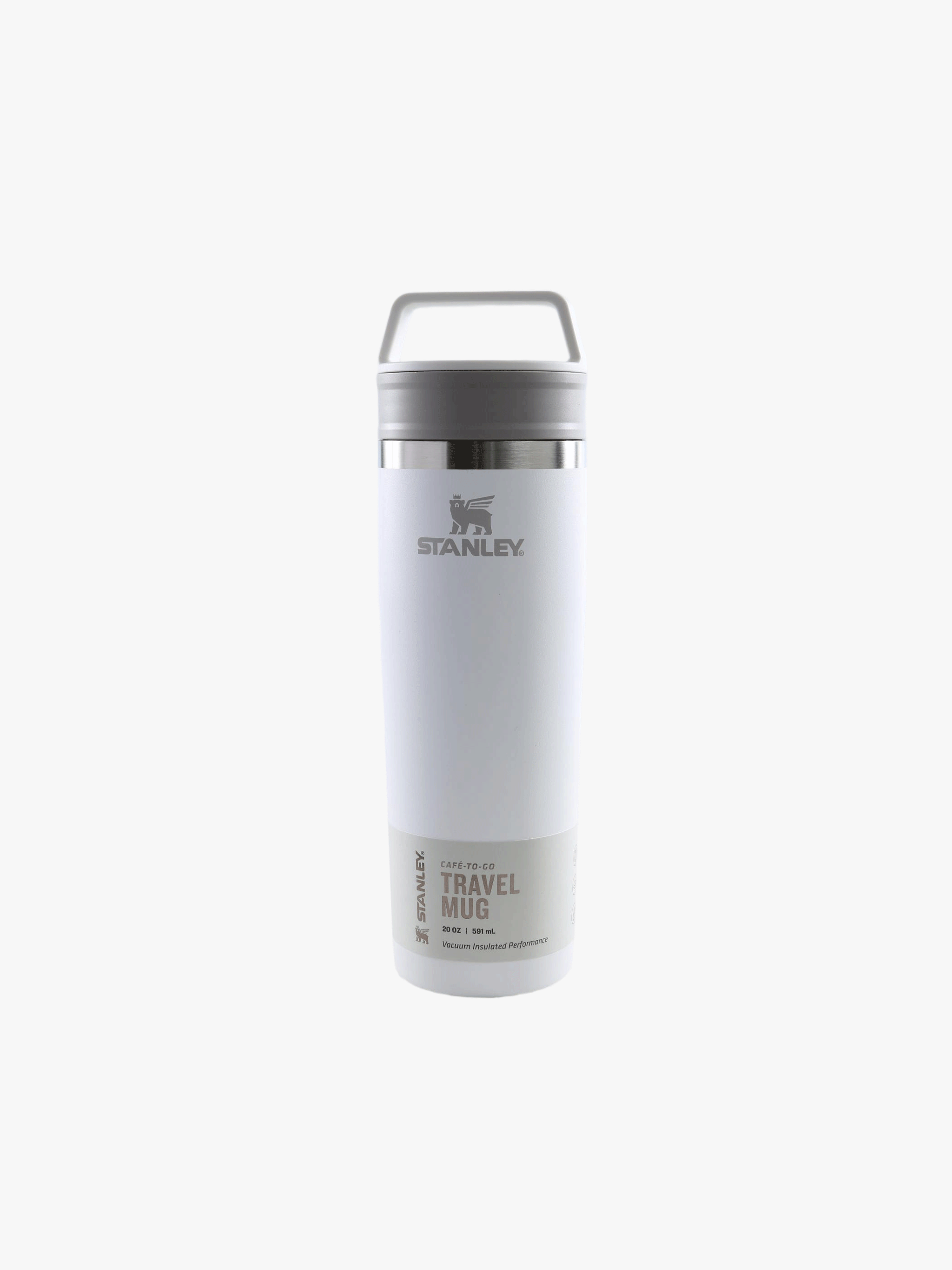 White cup, front view