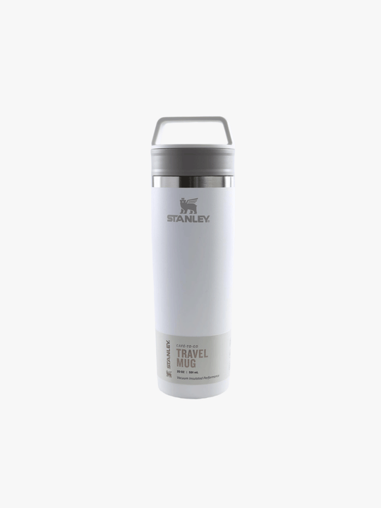 White cup, front view