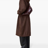 Brown bag, full body view