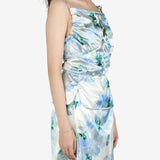 MERYLL ROGGE - Womens Open-Back Top w/ Piping