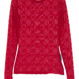red top, front view