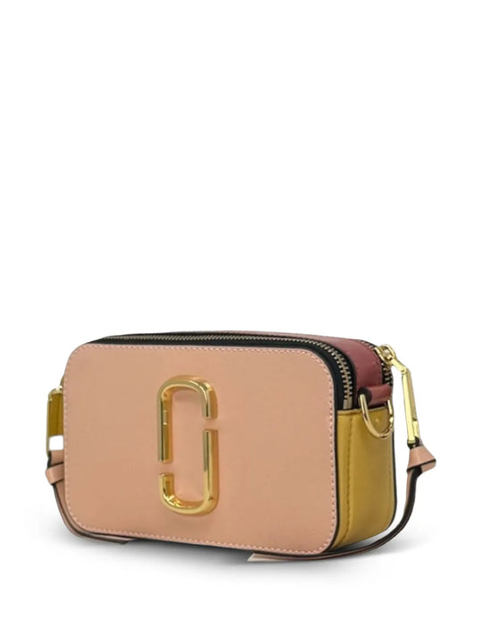 Tan bag, front view