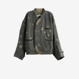 ZIGGY CHEN - Men Jacquard Cropped Jacket
