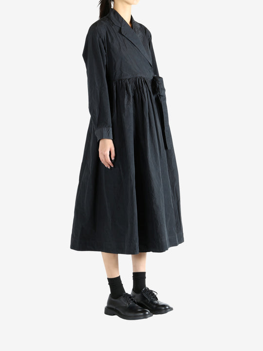 Black dress, full body view