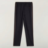 Navy pants, back view