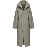 Grey jacket, front view