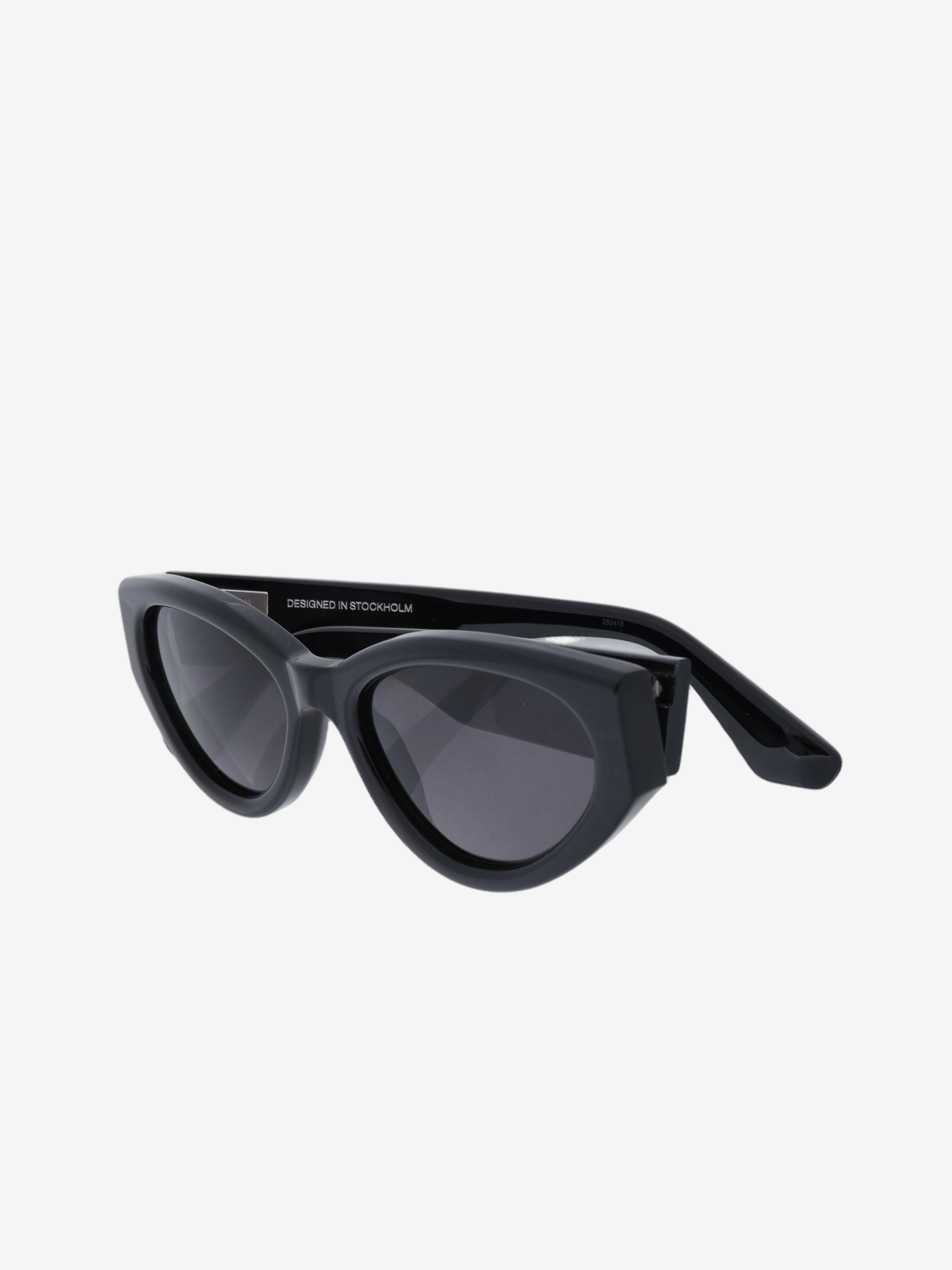 Black eyewear, front view