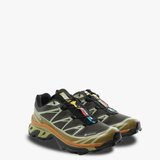 Green sneakers, side view