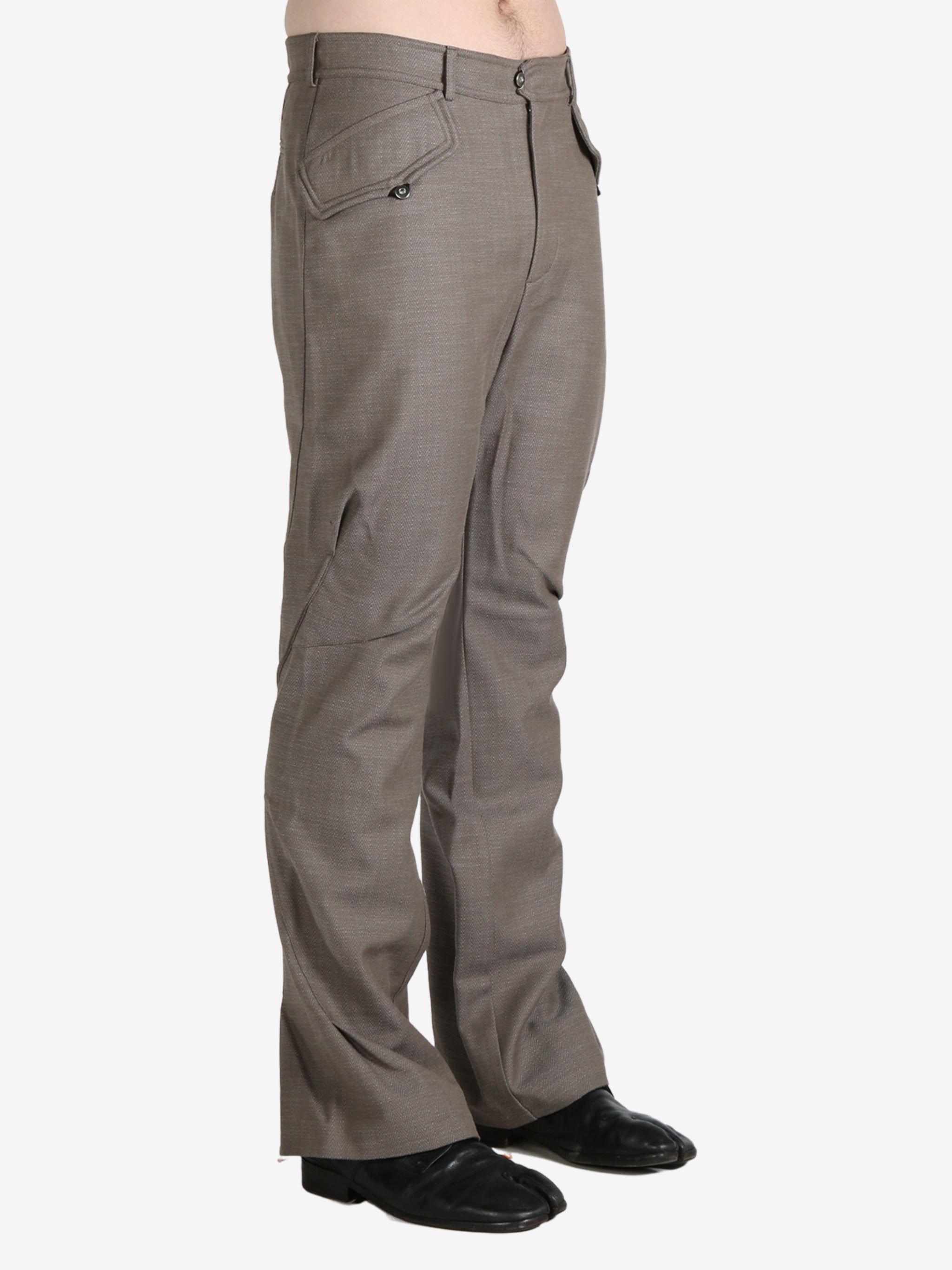 a*す様 Kiko Kostadinov ALEC K-DART PULLOVE Alec K-Dart Pullover (TP04-84-BROWN)