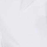 Close up of White shirt, showing texture of the 100% cotton fabric