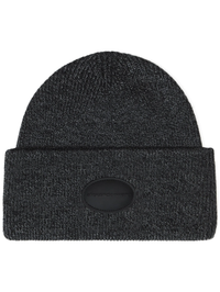 ALEXANDER WANG - Women Ribbed Beanie With Domed Logo Patch