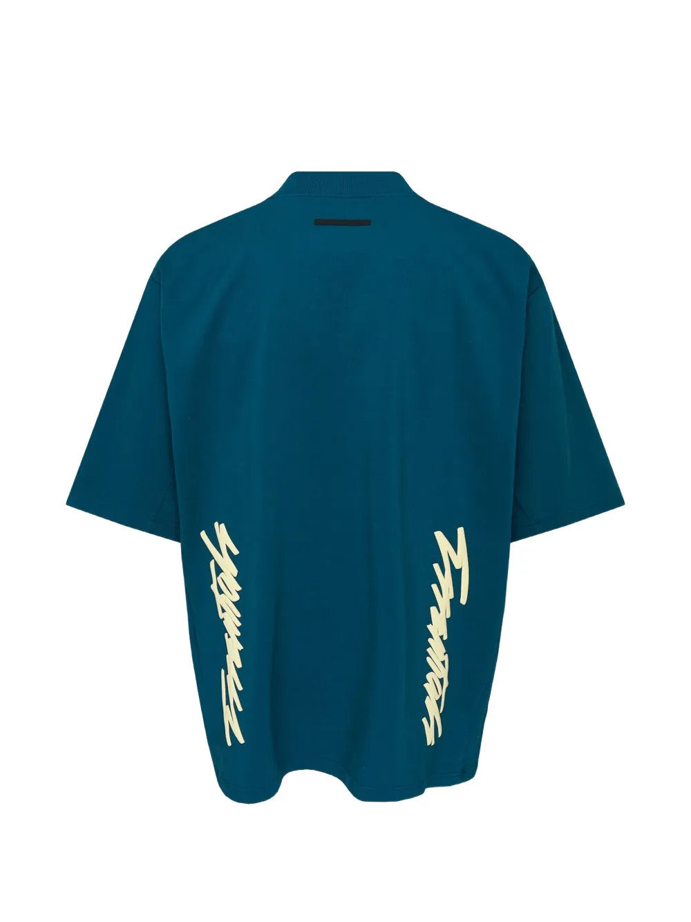 Green t-shirt, front view