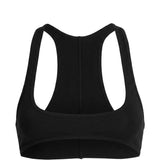 Black top, back view
