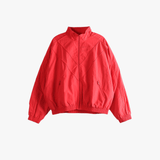 Red jacket,front view