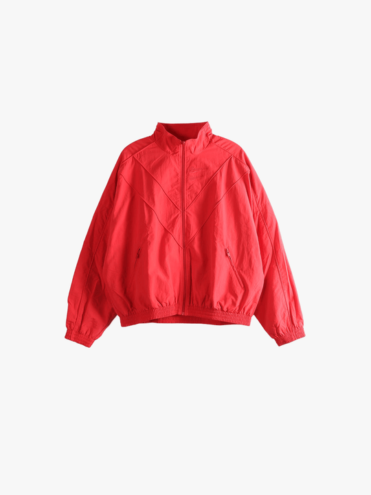 Red jacket,front view