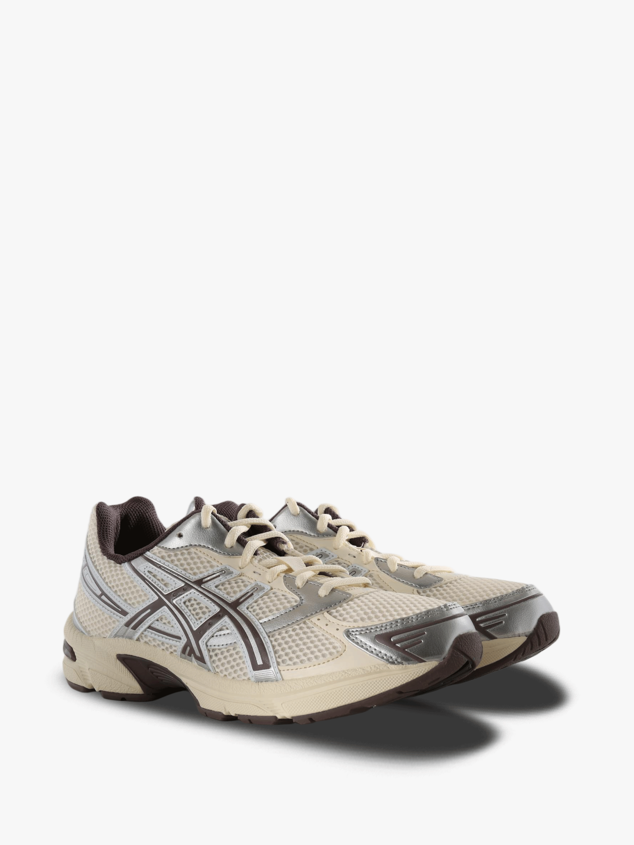 Tan shoes, front view