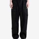 Black pants, full body view