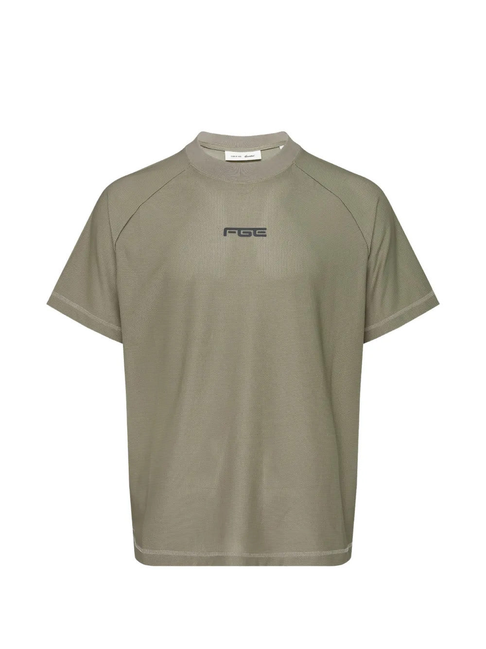 Tan t-shirt, front view