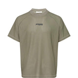 Tan t-shirt, front view