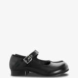 Black shoes, front view