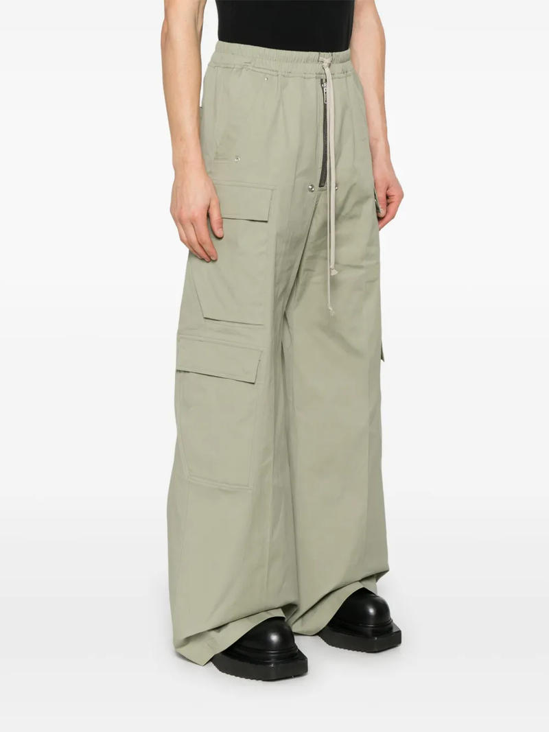 RICK OWENS - Men Heavy Cotton Poplin Cargobelas