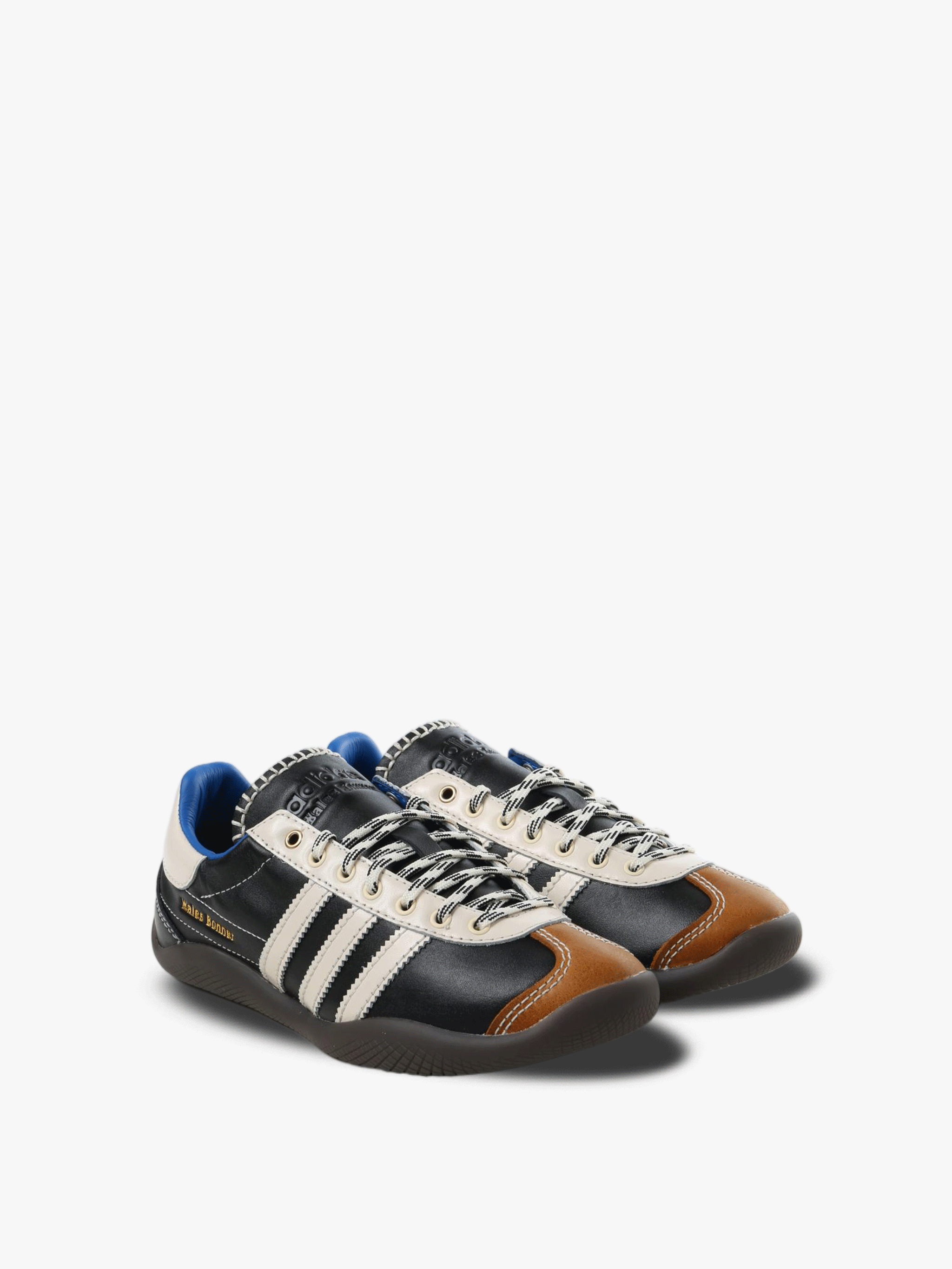 Black sneakers, side view