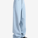 AURALEE - Women Silk Nep Denim 5 Pocket Wide Pants