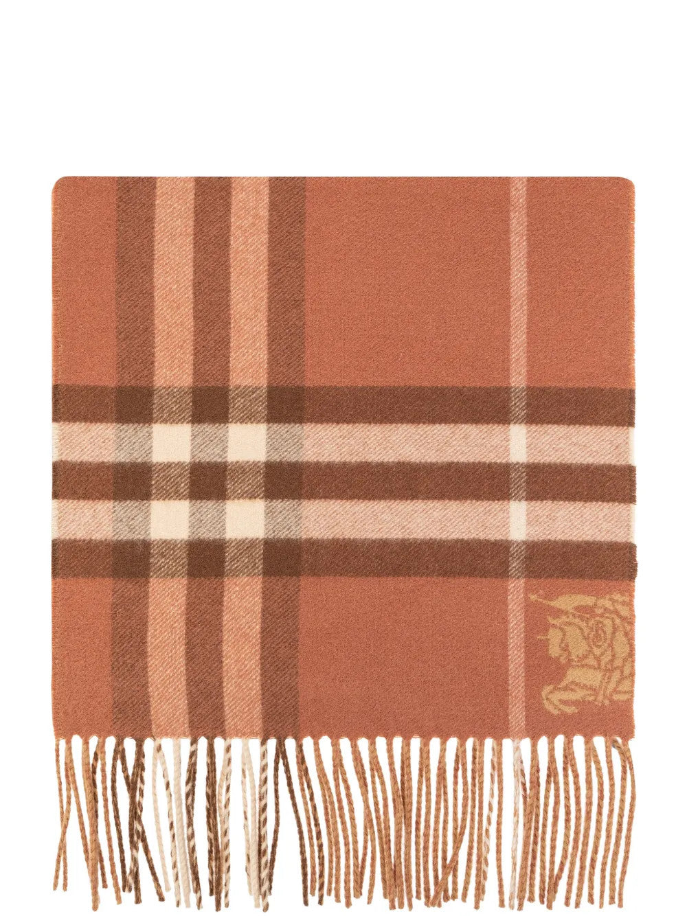 Brown scarf, front view