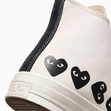 COMME DES GARCONS PLAY X CONVERSE - Chuck 70 Multi Heart High Top