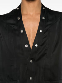 RICK OWENS - Men Charmeuse Larry Fogpocket Shirt