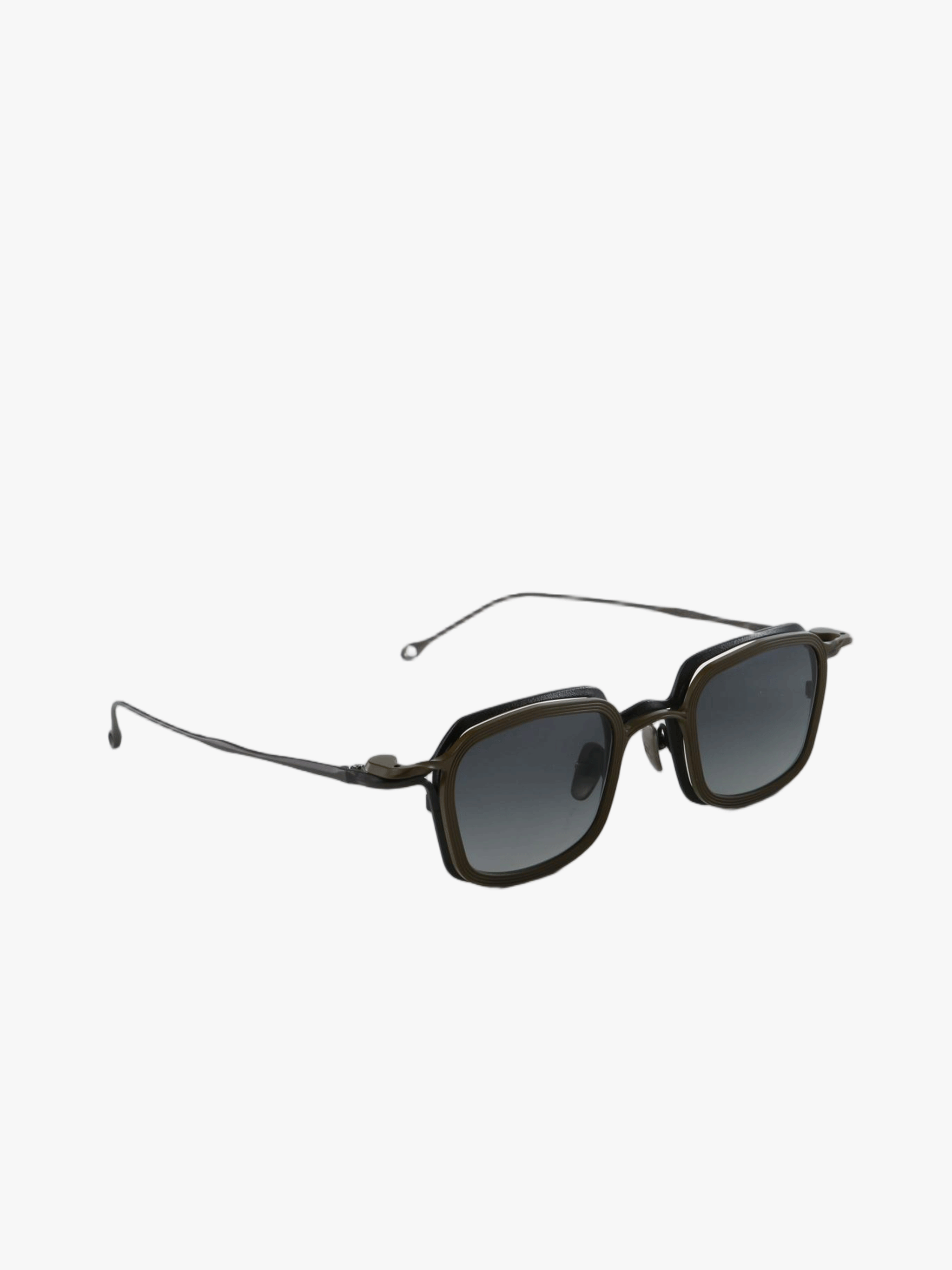 Brown eyewear, front view