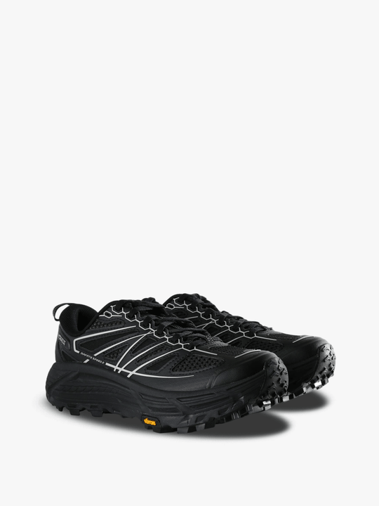 Black shoes, front view