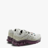 White running shoe,back view