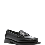 Black loafer, side view