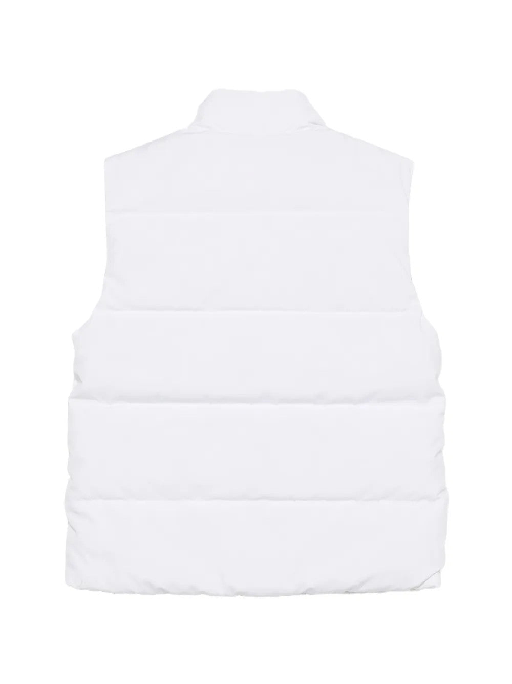 White jacket, back view