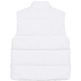 White jacket, back view