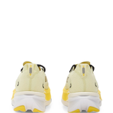 Yellow shoes, back view