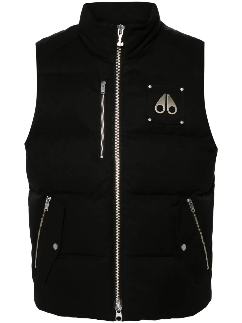 Black jacket, front view