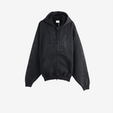Black hoodie, front view