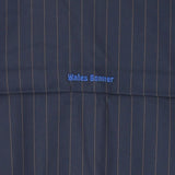 Navy jacket, front view